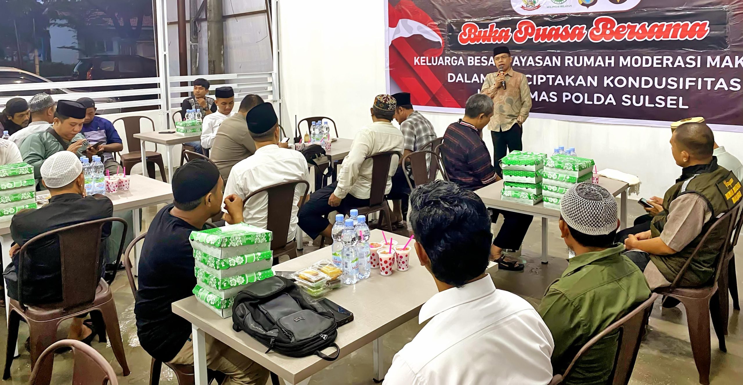 Ratusan Eks Napiter Dan Densus 88 Gelar Buka Puasa Bersama di Yayasan Rumah Moderasi