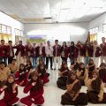 Mahasiswa KKN Tematik II UNG Edukasi Siswa SMPN 3 Satu Atap Kabila Bone tentang Bahaya Narkotika dan Kesadaran Hukum